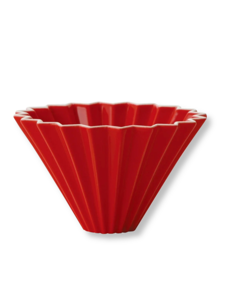 ORIGAMI Keramik Handfilter M - rot